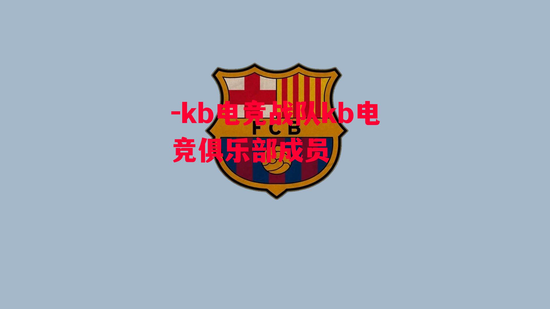 kb电竞战队kb电竞俱乐部成员